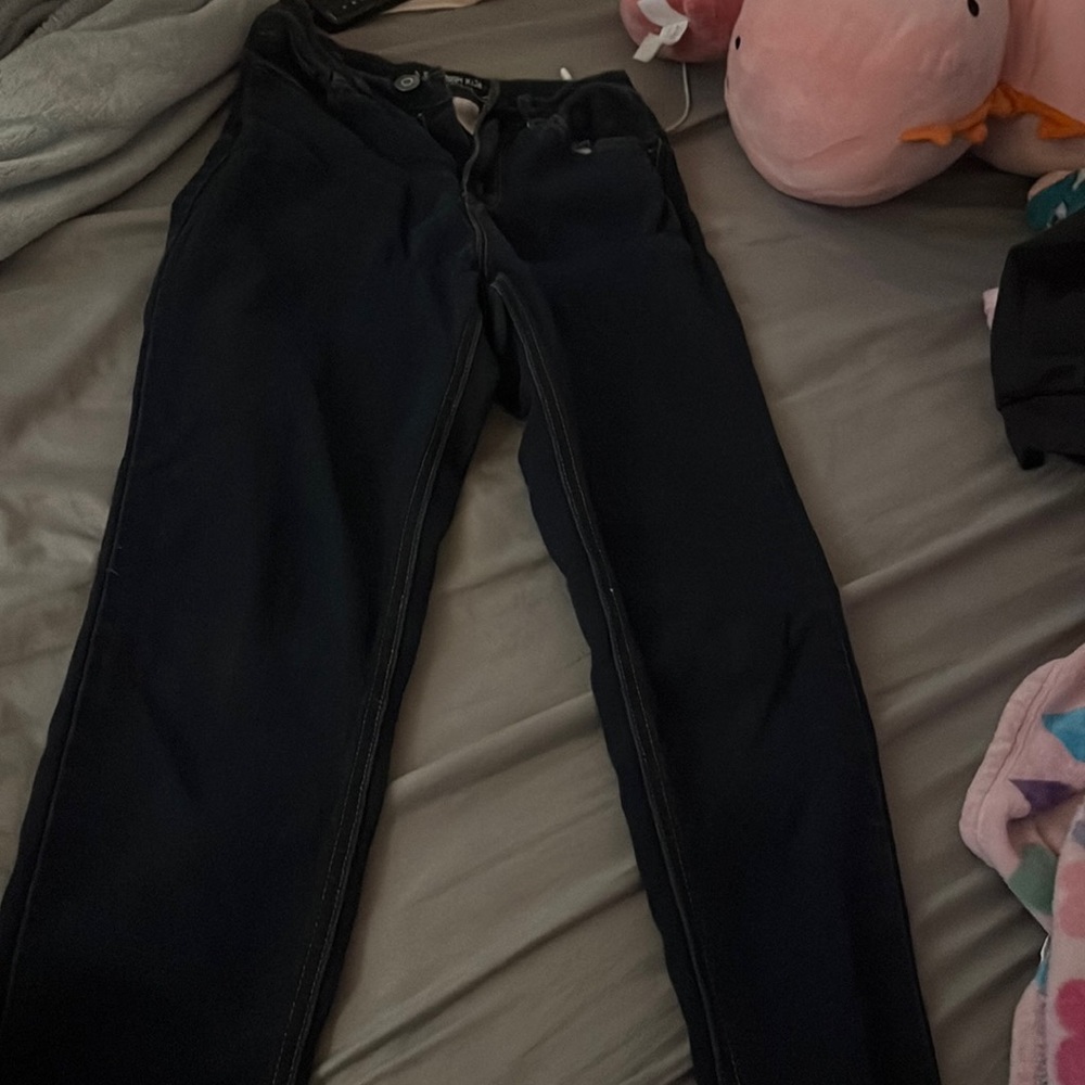 High rise skinny jeans